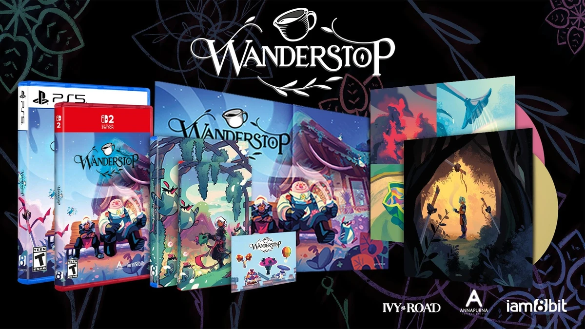 Wanderstop physical edition announced for PS5, Switch 2