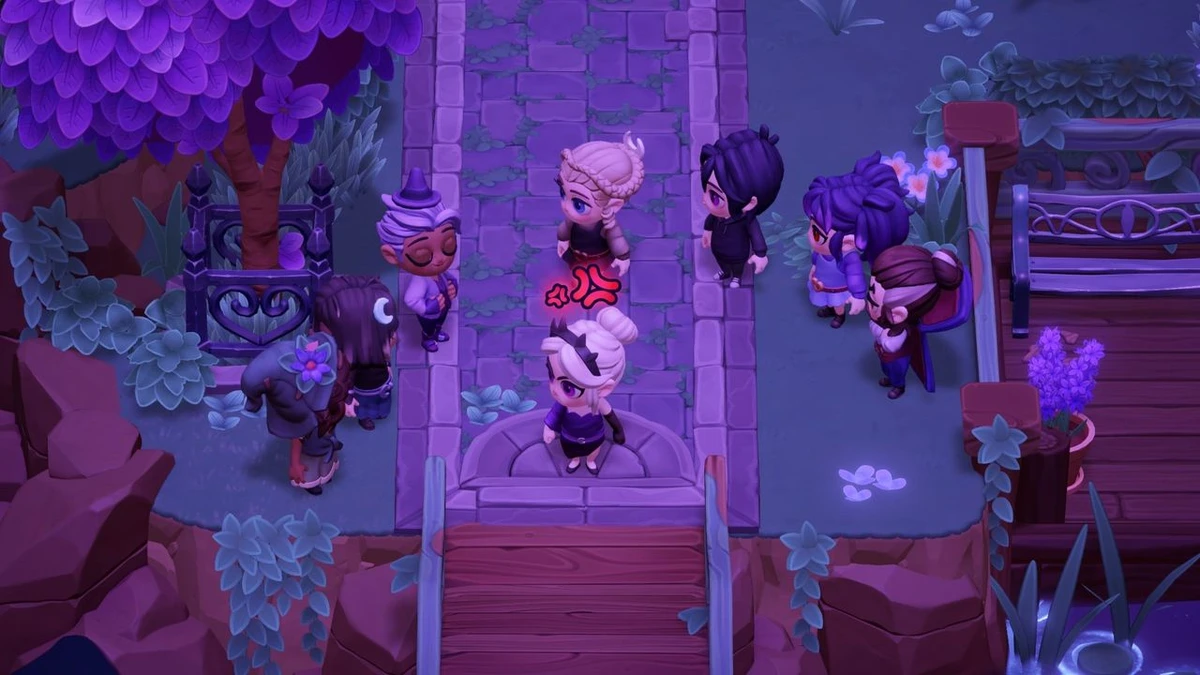 This vampire farm sim has Real Housewives of Stardew energy