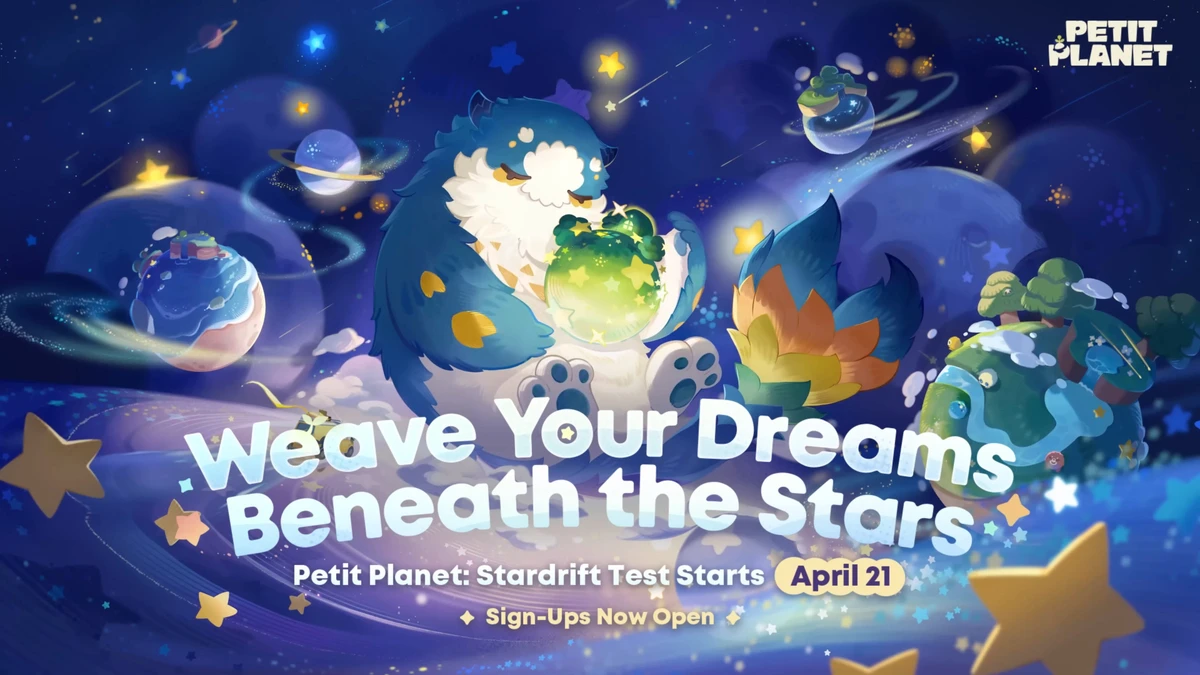 Petit Planet ‘Stardrift Test’ begins April 21