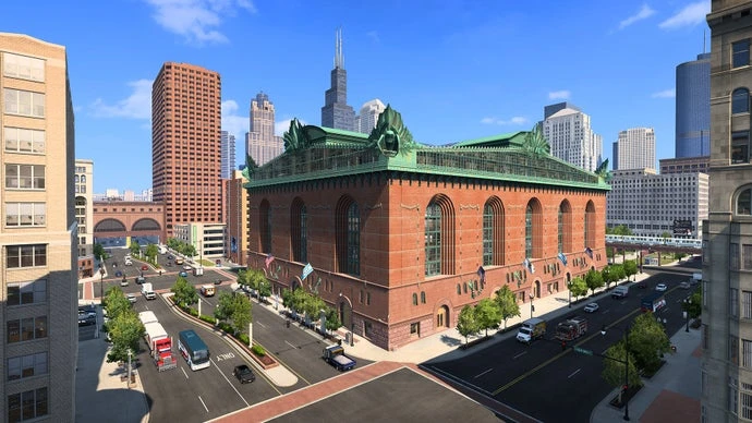 I've cruised from St Louis to Chicago in American Truck Simulator's Illinois DLC, out today, and visiting the Windy City doesn't disappoint