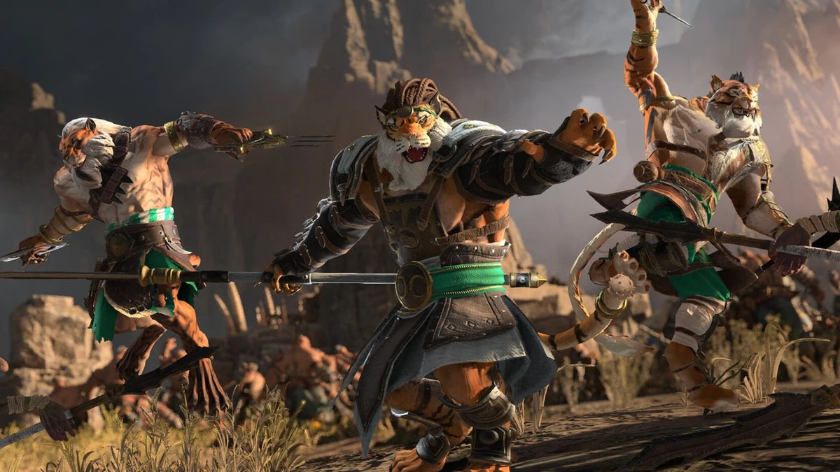  Total War: Warhammer 3 pushes the giant tiger people button next week 