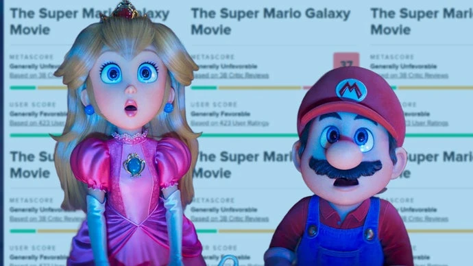 The Super Mario Galaxy Movie breaks records with $34m opening despite "unfavourable" reviews