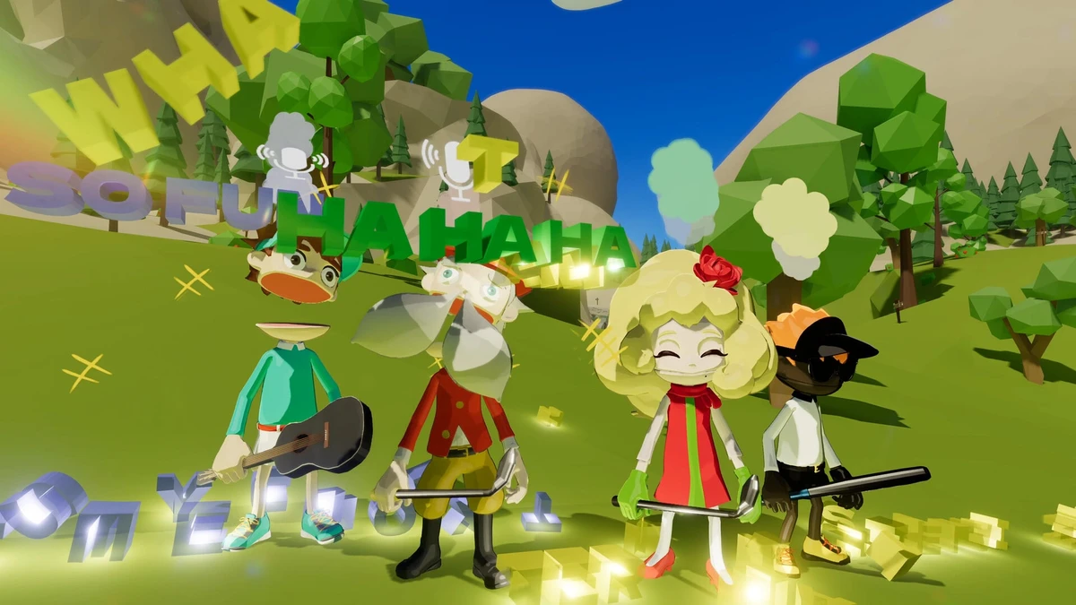 The next PixelJunk game is Yodelee Golf, an open-world cozy golf adventure
