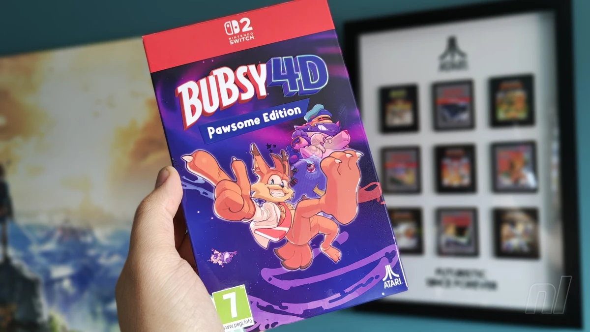 Gallery: We Unbox The 'Pawsome Edition' Of Bubsy 4D On Switch 2
