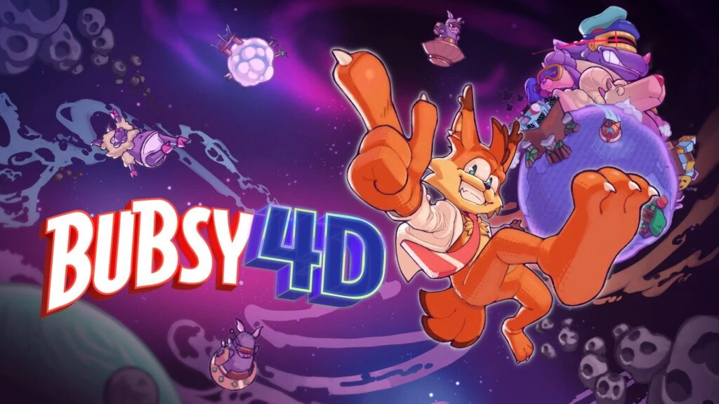 Bubsy Returns in Bubsy 4D, A Modern Intergalactic Platforming Adventure, Out Today