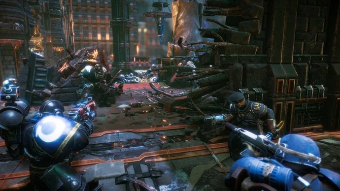 Warhammer 40,000: Chaos Gate - Deathwatch picks up where Daemonhunters' XCOM-ish gorefest left off