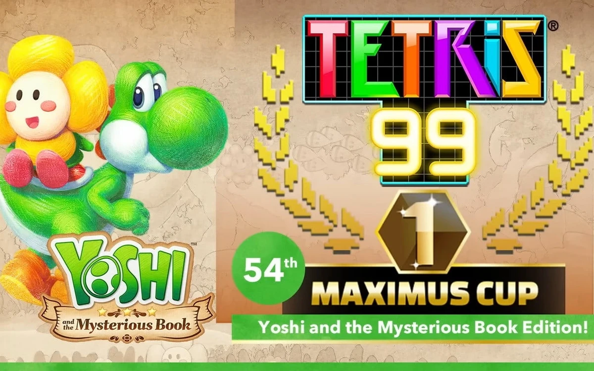 Tetris 99's Latest Crossover Event Celebrates Yoshi's New Game, Unlock A New Theme