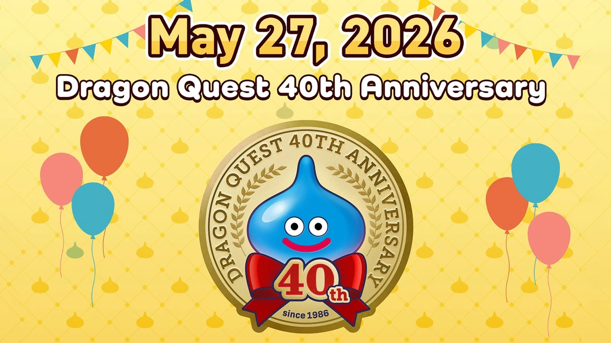 Dragon Quest 40th anniversary ‘Update from the Dragon Quest Team’ live stream set for May 27