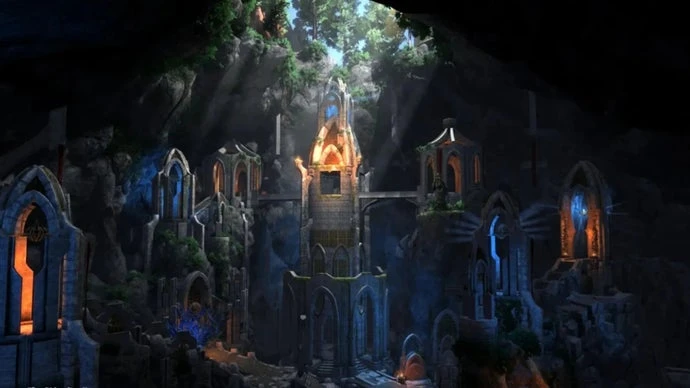Skyblivion's gorgeously revamped Ayleid ruins are all done and dusted, the folks behind the Oblivion Remake mod have announced