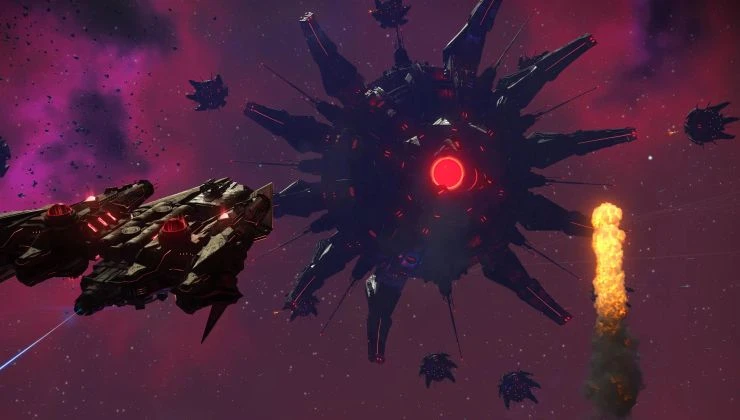 Fight off deadly swarms and a big space hive in the latest No Man's Sky update