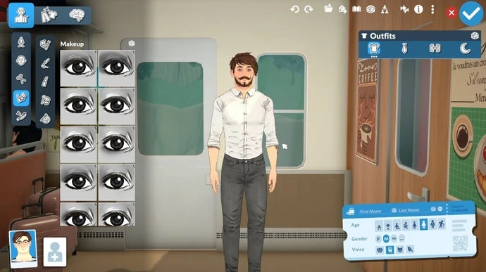 Paralives is possibly the first ever videogame with a character editor that gives people motion sickness