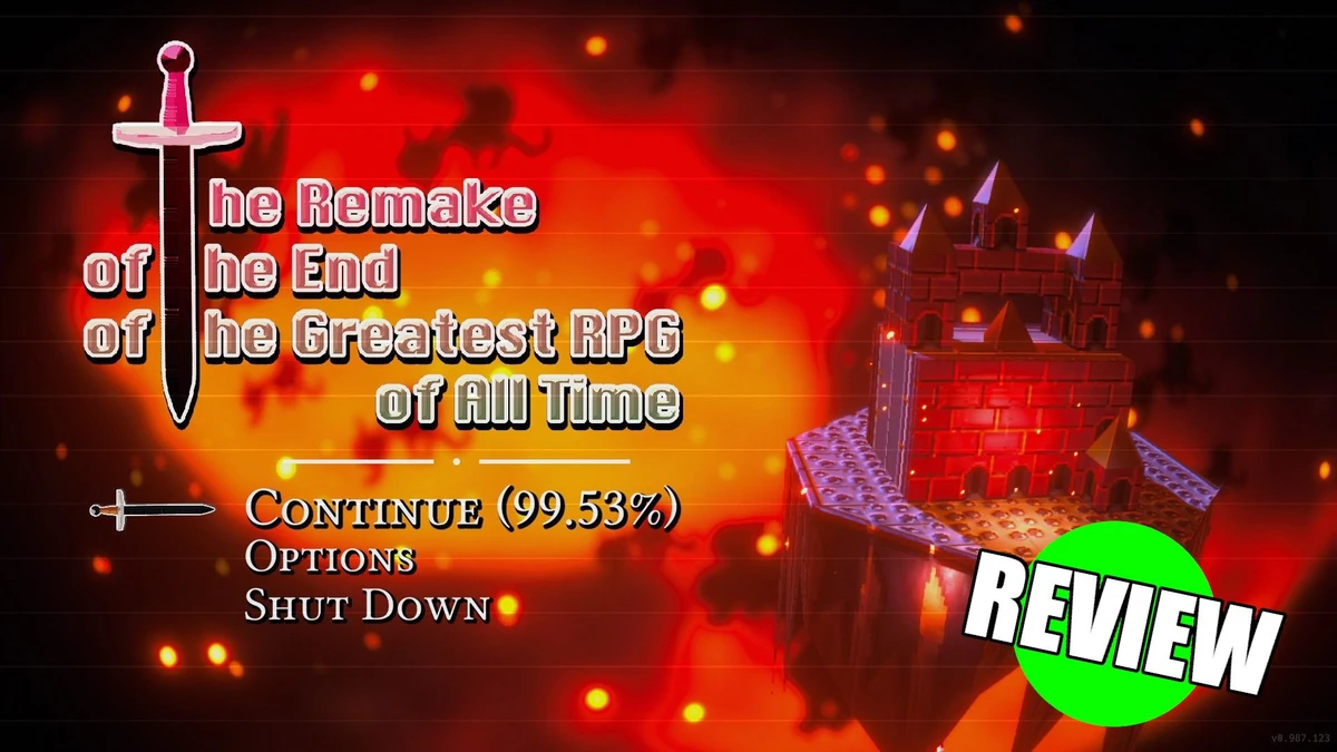 The Remake Of The End Of The Greatest RPG Of All Time Review - No, This Is Just A Tribute