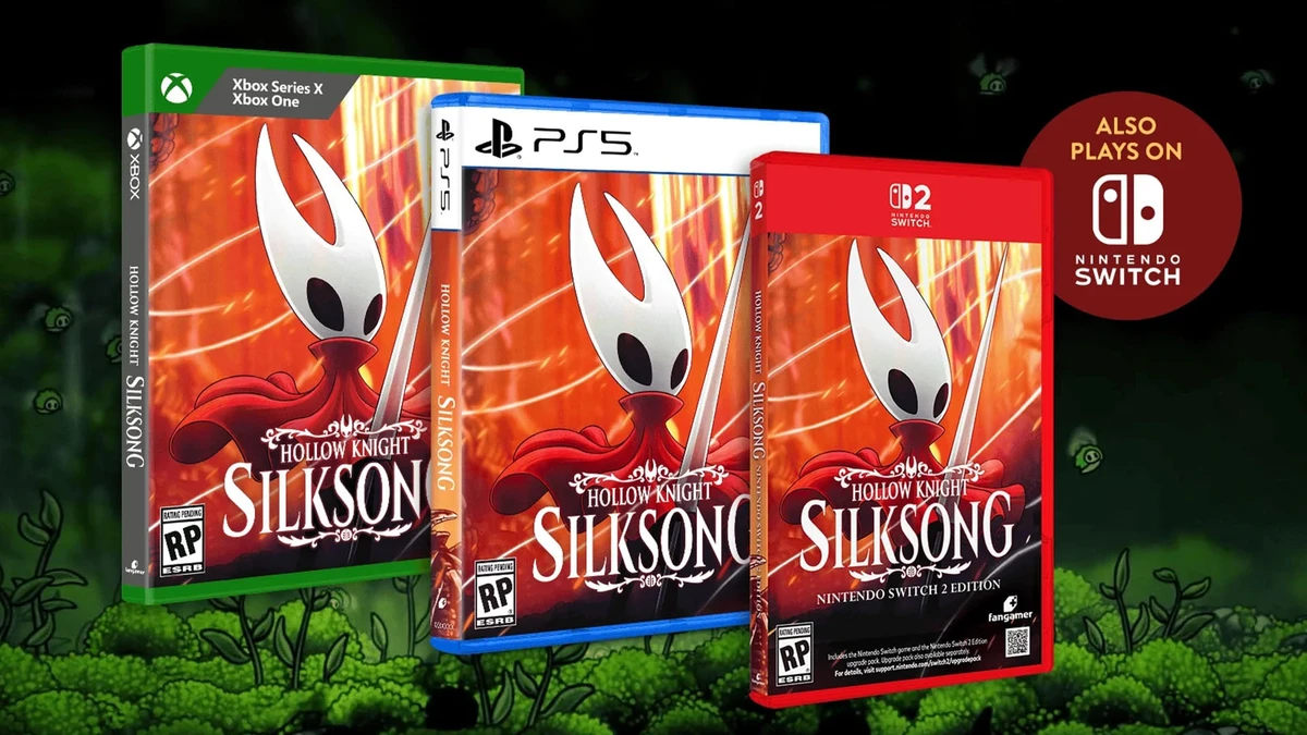 Hollow Knight: Silksong physical edition announced for PS5, Xbox Series, and Switch 2