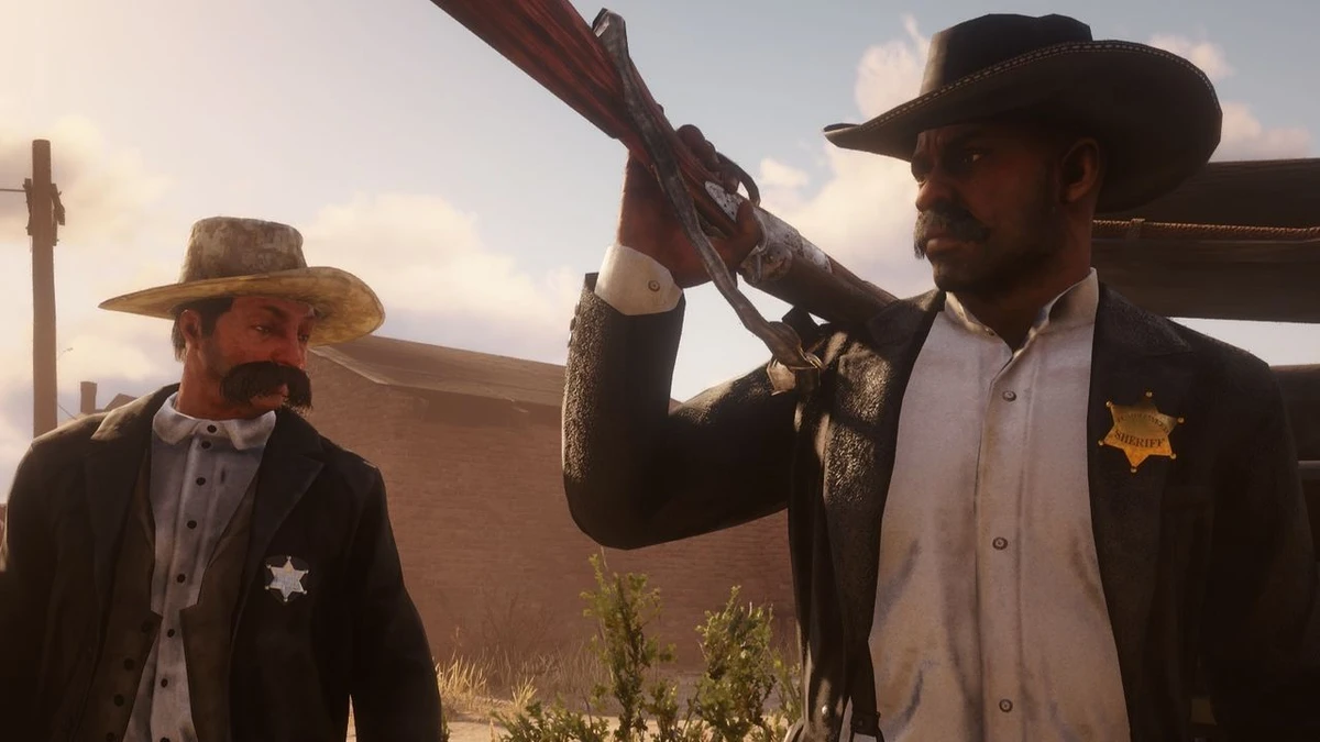  I am the law, man, thanks to this mod for Red Dead Redemption 2 