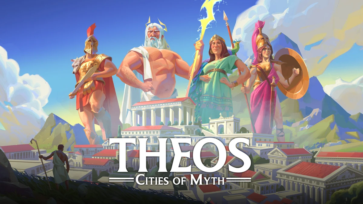 Greek Pantheon-themed strategic city builder Theos: Cities of Myth announced for PC