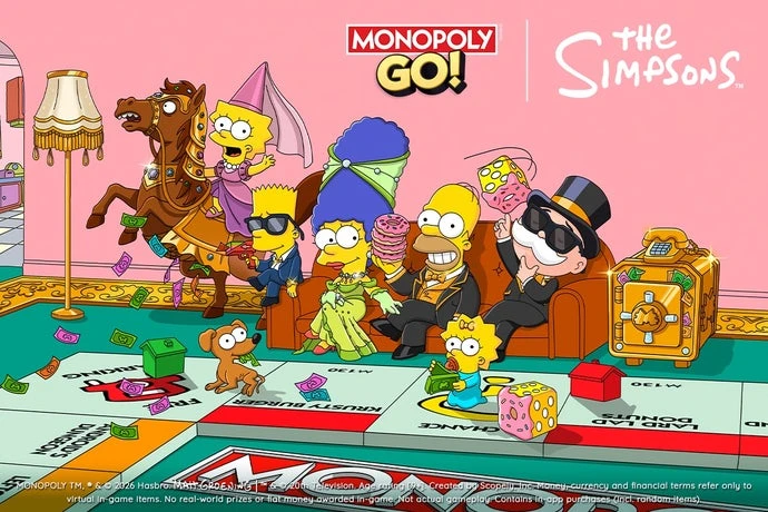 Monopoly Go x The Simpsons crossover is almost here