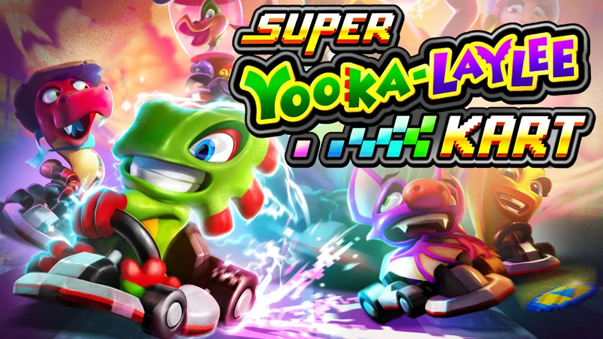 Super Yooka-Laylee Kart page appears on SteamDB