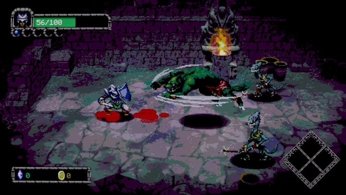 Dungeon Lurker's crunchy, grimey pixel art hides a metatextual secret beneath its roguelike, dungeon crawling veneers