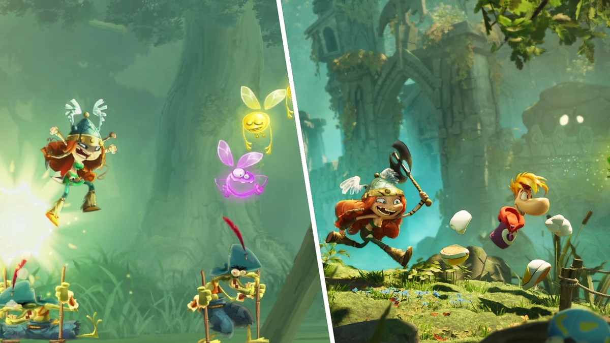  I played 3 hours of the Rayman Legends 3D remake—and while I miss the 2D artstyle, boy is it still pretty 