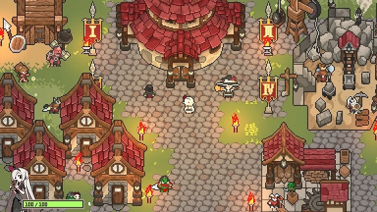 In the creature-collector action game The Demon Party, you become the Demon Lord’s younger sister and subjugate monsters to grow your own army