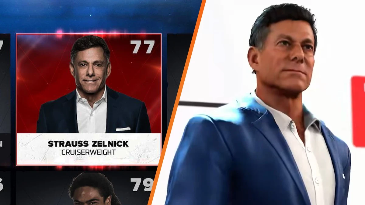 Take-Two CEO Strauss Zelnick is now a playable wrestler in WWE 2K26