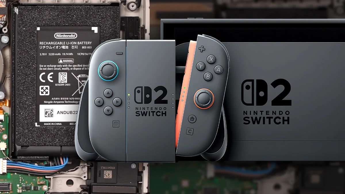 Nintendo Confirms New Switch 2 Hardware With Replaceable Battery