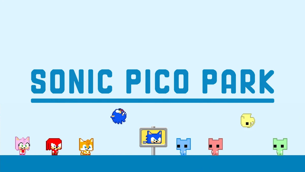 Sonic Pico Park is a new ‘indie’ co-op Sonic the Hedgehog game