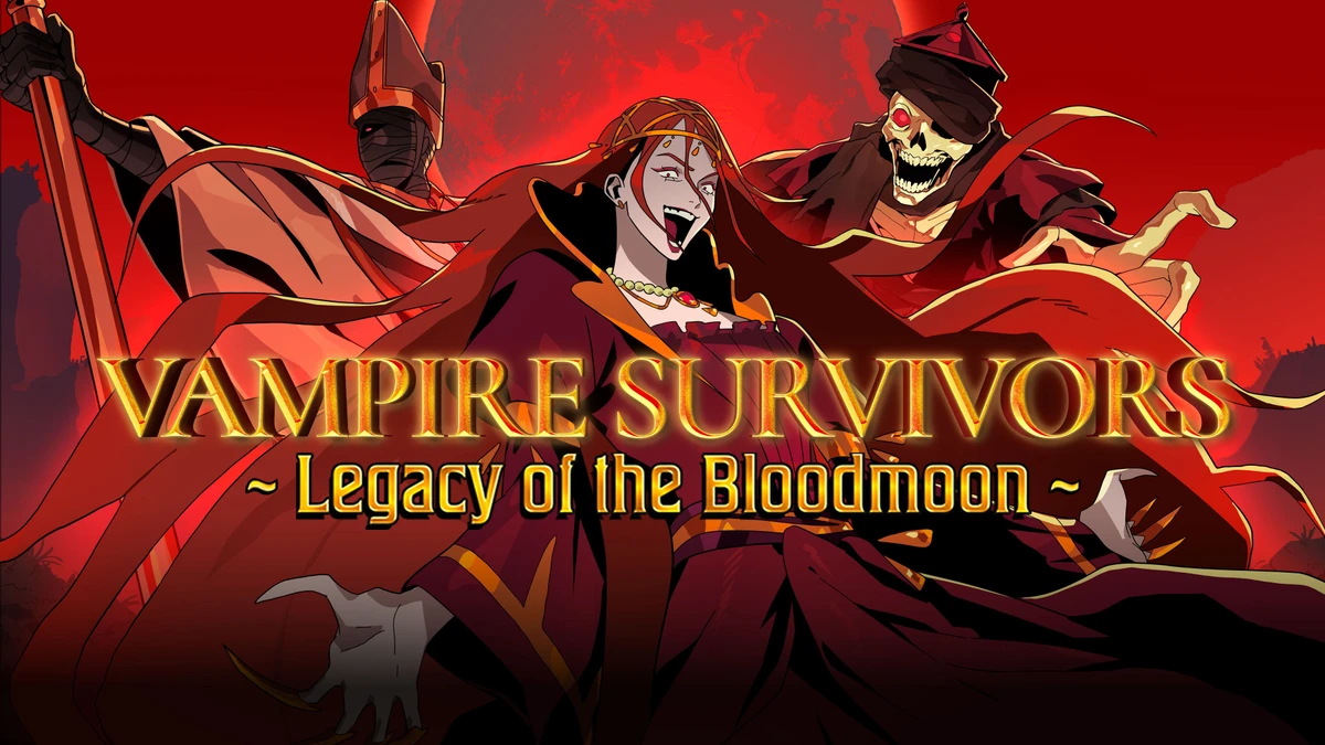 Vampire Survivors DLC ‘Legacy of the Bloodmoon’ announced alongside ‘Survivaton’ label