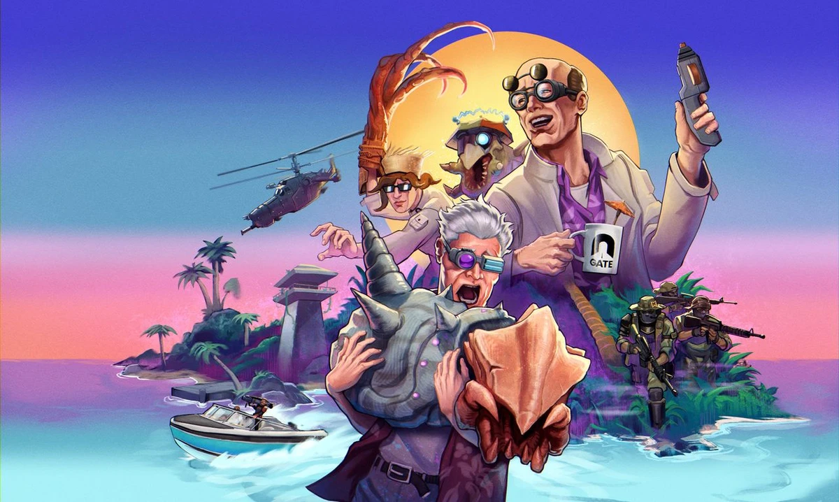  Abiotic Factor's going on holiday with a new DLC, Entropic Break—just ignore the flesh dimension, I'm sure it's fine 