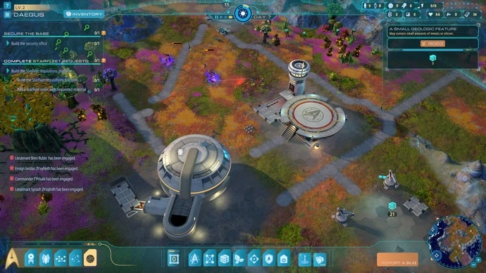 Star Trek: Outposts Unknown's demo introduces an upbeat settlement builder, though my crew of clocking-out ship slackers wouldn't last a day in RimWorld
