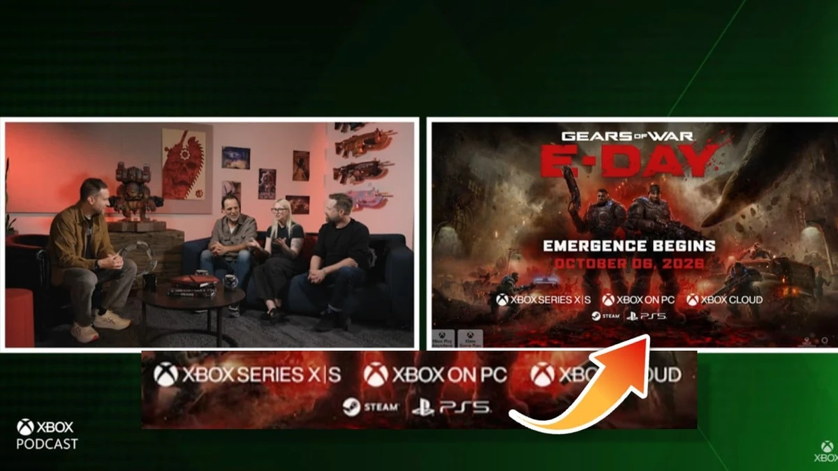 Whoops! Xbox Accidentally Uploads Gears of War PS5 Trailer