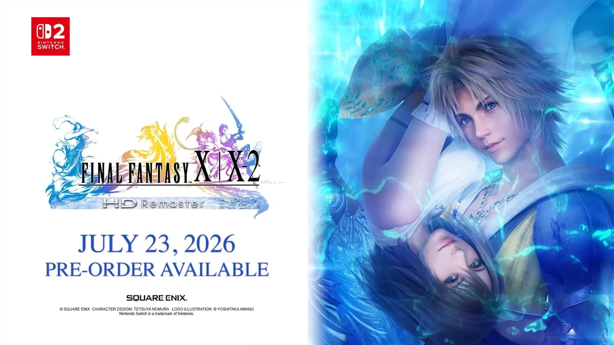 Final Fantasy X | X-2 HD Remaster coming to Switch 2 on July 23
