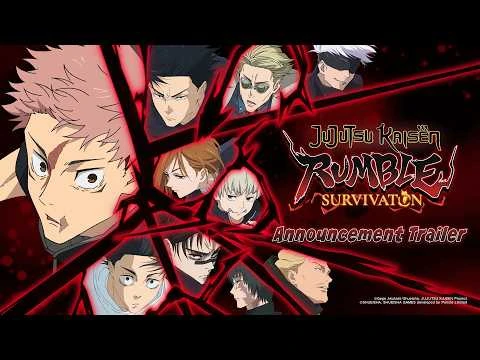 Shueisha Games and poncle announce Jujutsu Kaisen Rumble: Survivaton for PS5, Xbox Series, Switch 2, and PC