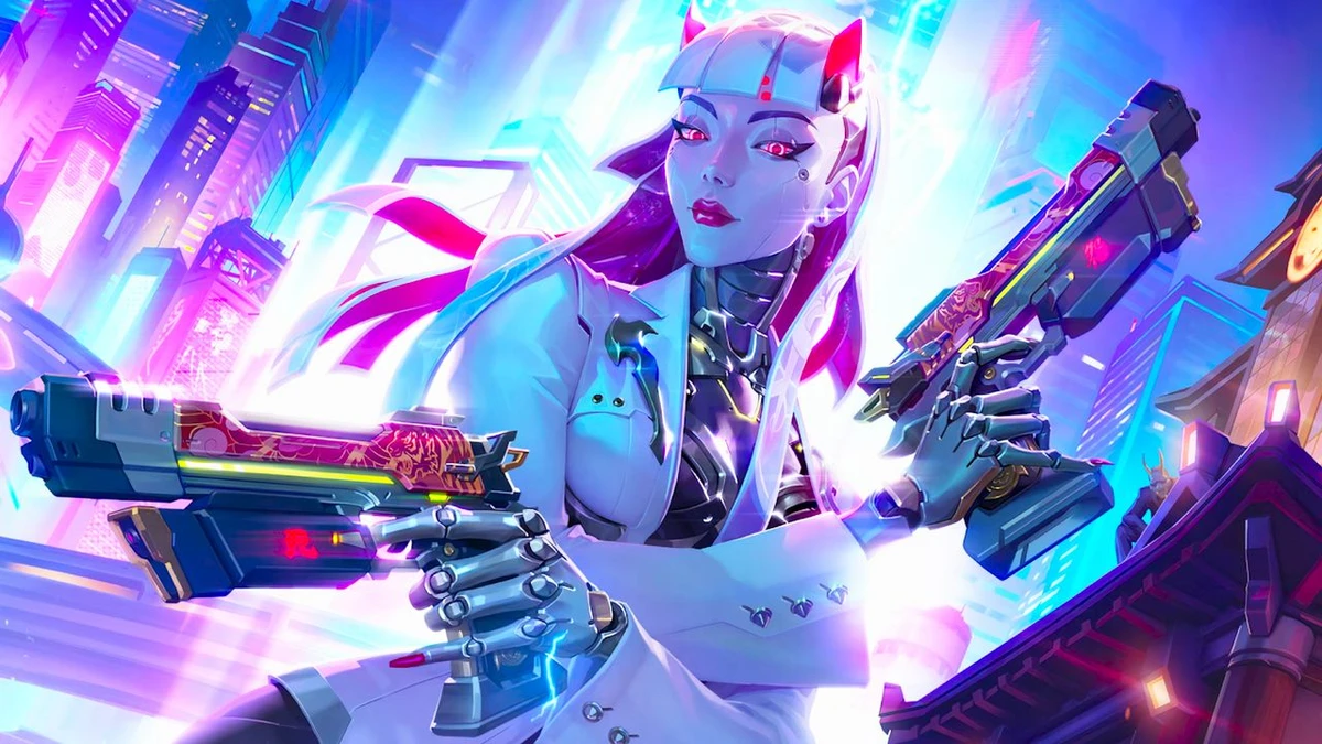  Nobody can tell if Overwatch's 52nd hero is supposed to be a robot or a human, but we won't have to wait long to find out 