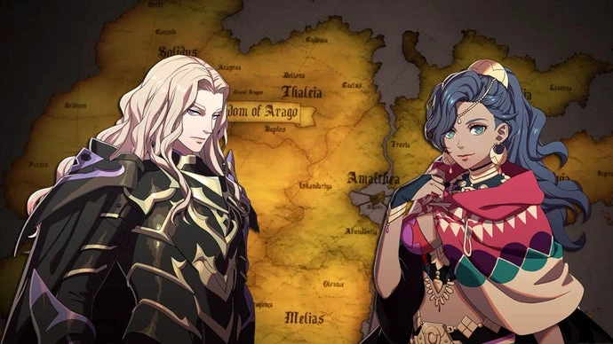 Fire Emblem: Fortune's Weave's world map is partially inspired by medieval Spain, even if the Dagdan Empire setting looks much older