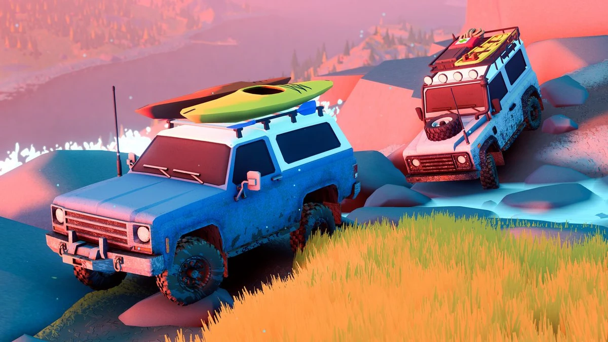  Over the Hill's Next Fest demo promises a stylized off-roading game for people who actually like to drive 