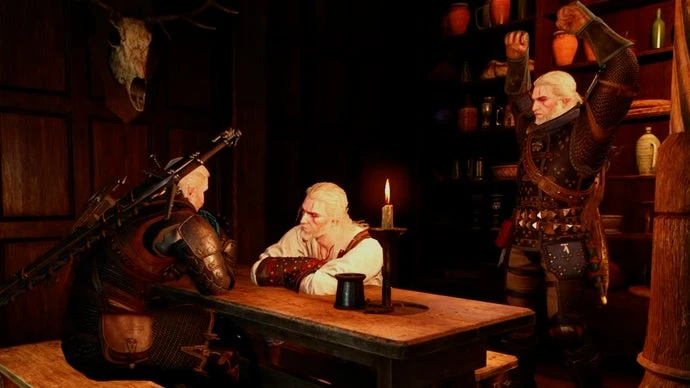 The Witcher 3 online mod adds multiplayer Gwent battles in its latest update, a bit like CD Projekt's Gwent game but with more losers being ridden around by winners