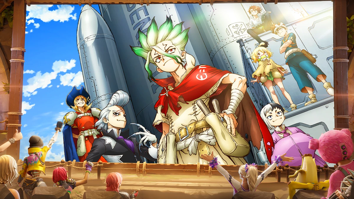 EXCLUSIVE: Dr. Stone Comes to Fortnite With Crunchyroll Anime Island