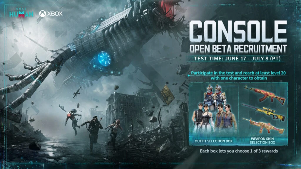 Once Human Console Open Beta: Join the Supernatural Survival World on XBOX Series X|S