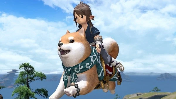Final Fantasy 14 Rewards Japanese Players for Paying Their Real-Life Taxes With a Giant Dog