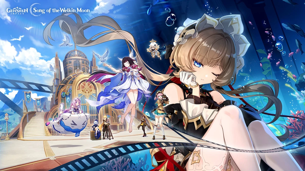 Genshin Impact Version Luna VIII update ‘Song of the Welkin Moon: Scherzo – Sunny Summer Fontinalia’ launches July 1