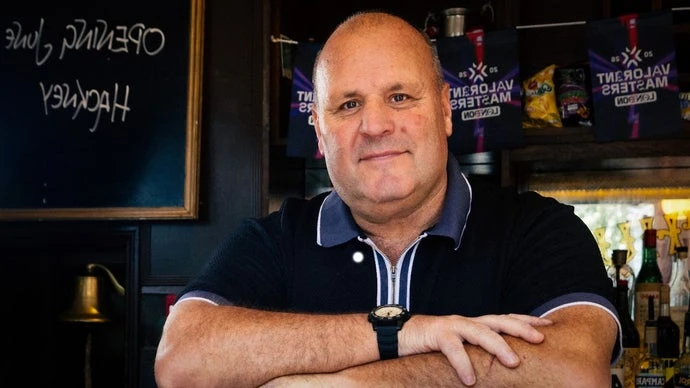 For some reason, Riot Games is creating a Valorant 'pub' in east London hosted by a British takeaway guy who likes to yell "bosh!"