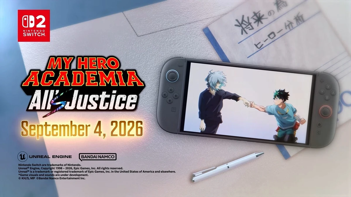 My Hero Academia: All’s Justice coming to Switch 2 on September 3 in Japan, September 4 worldwide