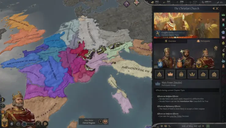 Crusader Kings III - By God Alone expansion coming September 30