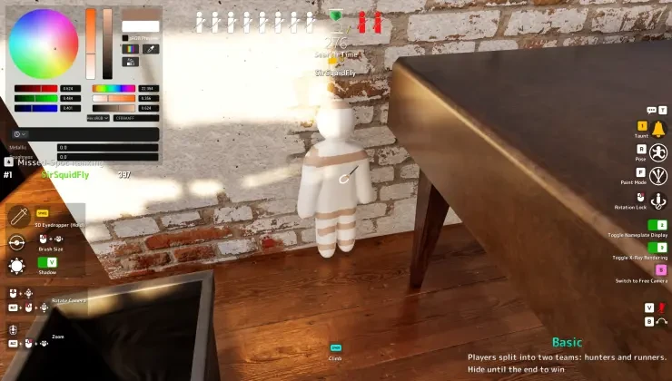 MECCHA CHAMELEON is a hide-and-seek body painting game taking over Steam