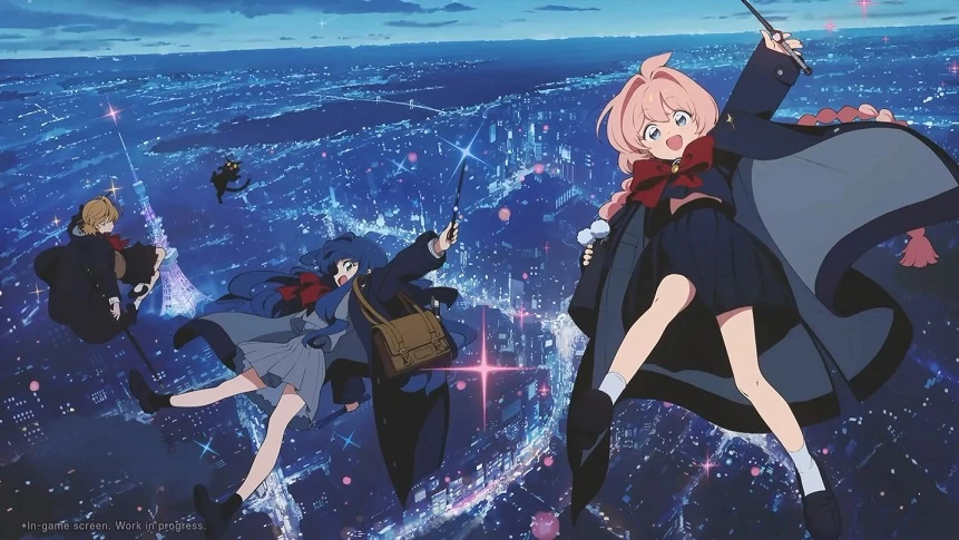 Magic x Bureaucracy RPG Astrae Oratio showcases cast of eccentric magician girls, including an urban legend hunter who throws candy at enemies