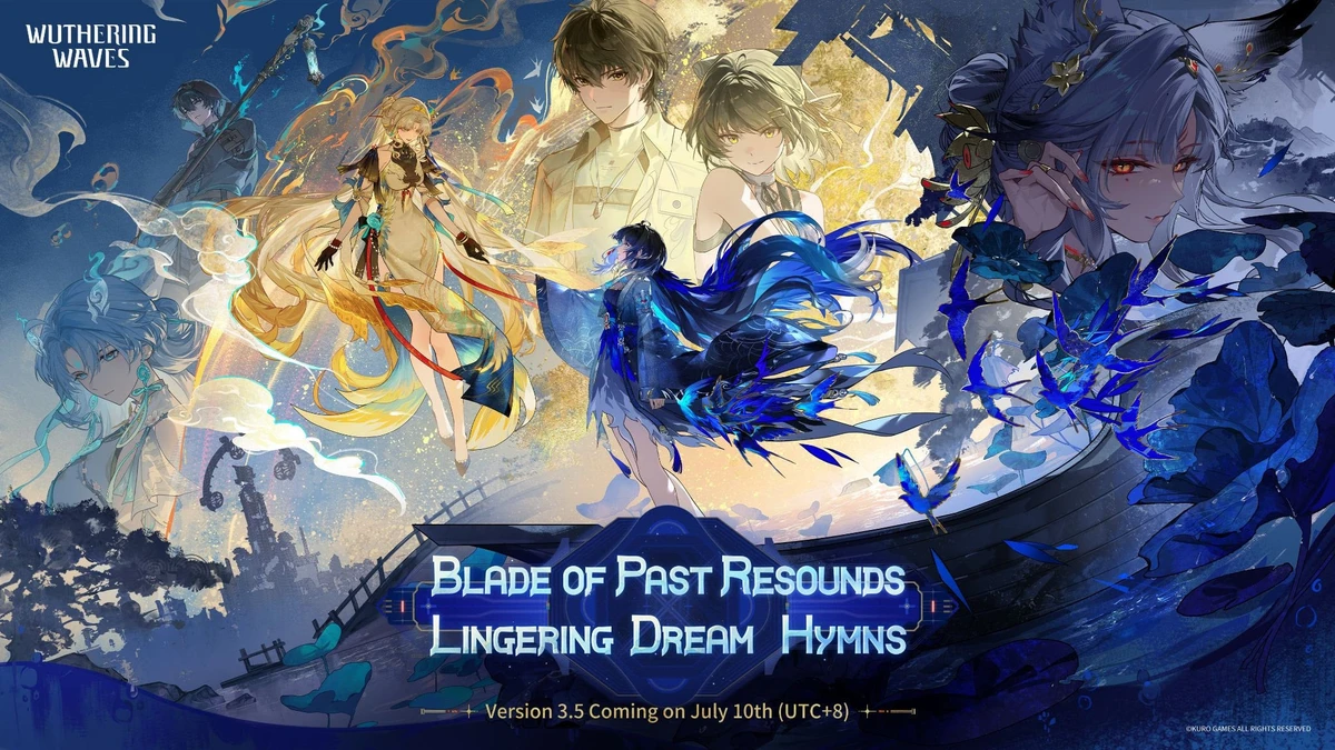 Wuthering Waves version 3.5 update ‘Blade of Past Resounds, Lingering Dream Hymns’ launches July 10 alongside Xbox Series version