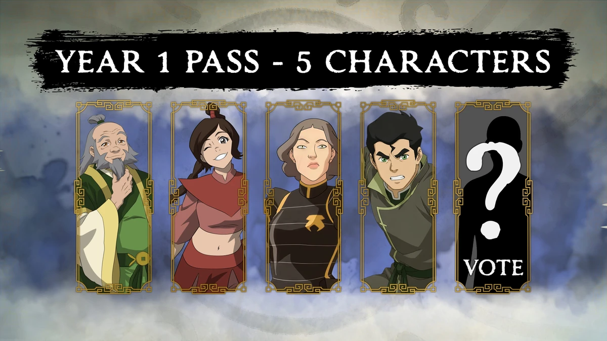 Avatar Legends: The Fighting Game Year 1 Pass DLC characters Bolin, Ty Lee, Lin Beifong, and Uncle Iroh announced