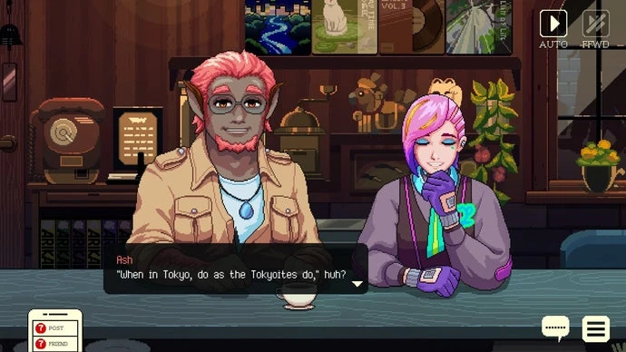 Visual novel Coffee Talk Tokyo serves up an image of 'Cool Japan,' but not much more