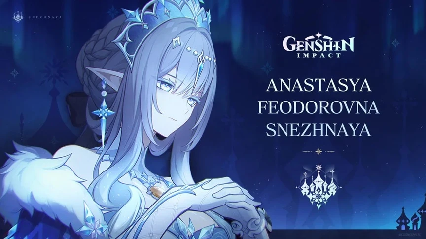 Genshin Impact fans in Japan are calling Anastasya Feodorovna Snezhnaya “ー・ー・ー,” but even they have no idea how to actually pronounce it